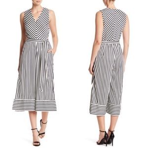Eci Sleeveless Stripe Jumpsuit